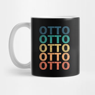 Otto Name T Shirt - Otto Vintage Retro Name Gift Item Tee Mug